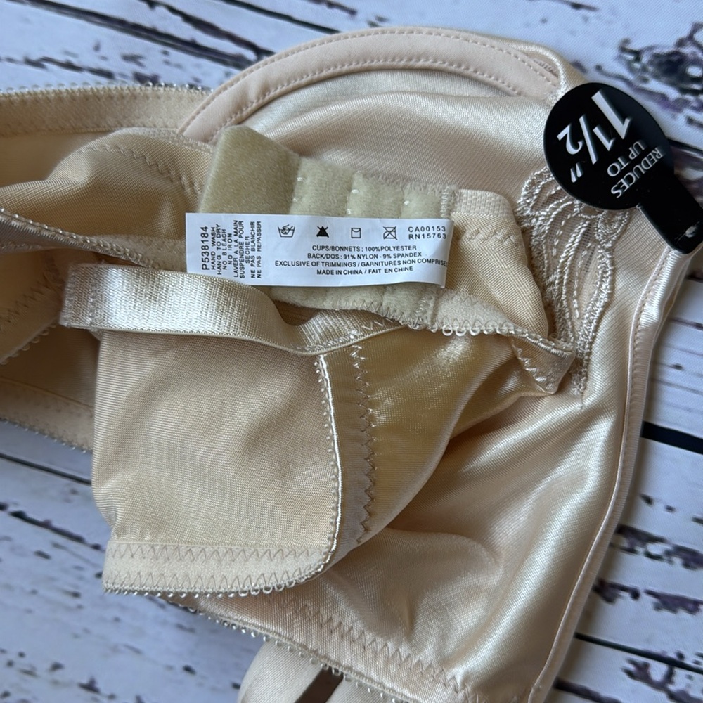 RARE Wonderbra Minimizer 3364 Butterfly Detail Bra Light Beige 34C NWT- Lot of 3 - Picture 12 of 13